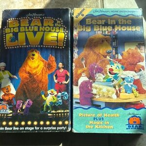Bear in the Big Blue House VHS Set
